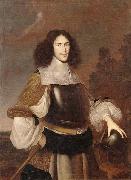 unknow artist Portrait of gisberto pio di savoia,Three-quarter length standing Spain oil painting reproduction